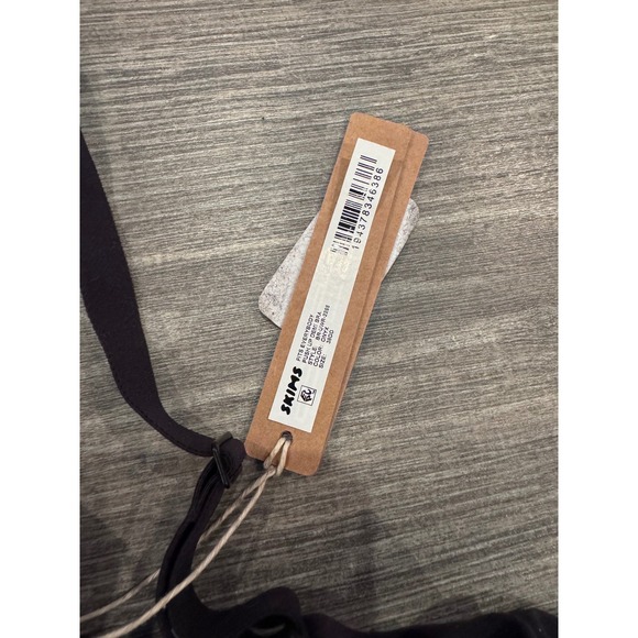 SKIMS Black T-Shirt Bra Push Demi Up Underwire Adjustable Straps Size 38DD - Picture 2 of 2